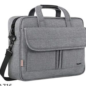 NWOT.Taygeer Laptop Bag Women Men, Travel Water Resistant Crossbody Shoulder Bag